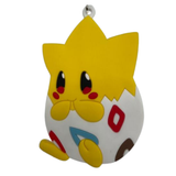 Pokémon Togepi in eggshell PVC keychain