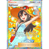 Card Keychain - Pokémon - Sightseer Supporter Full Art, Secret Rare