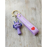 3D PVC Figure Keychain - Sprunki - Bored Expression