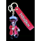 3D PVC Figure Keychain - Peter Pan - Captain Hook