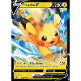 Card Keychain - Pokémon - Pikachu V SWSH285 Promo