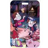 ID Card Badge Holder - Gravity Falls - Gravity Falls - Dipper and Mabel Riding Pig Daytime