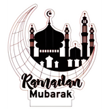 3D LED Night Light - Ramadan Mubarak