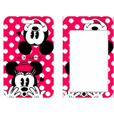 ID Card Badge Holder - Mickey & Friends - Mickey & Minnie Mouse Polka Dot
