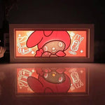 3D Paper Carving Light Lamp - Sanrio - My Melody