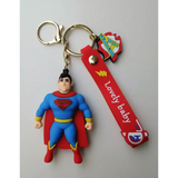 3D PVC Figure Keychain - DC Comics - Superman With Top Knot