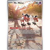 Card Keychain - Pokémon - Mr. Mime basic Illustration Rare