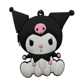 Sanrio Kuromi Sitting PVC keychain