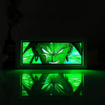 3D Paper Carving Light Lamp - Dragon Ball Z - Broly Super Saiyan