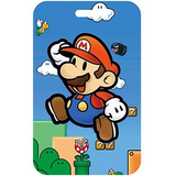 ID Card Badge Holder - Super Mario - Mario jumping with enemies
