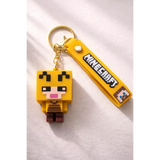 3D PVC Figure Keychain - Minecraft - Bee Figure