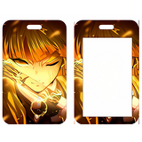 ID Card Badge Holder - Demon Slayer - Zenitsu Agatsuma Thunder Breathing First Form (Style 2)