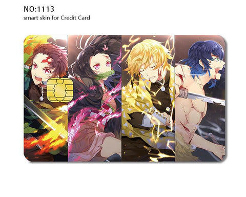 Credit Card Skin Sticker - Demon Slayer
