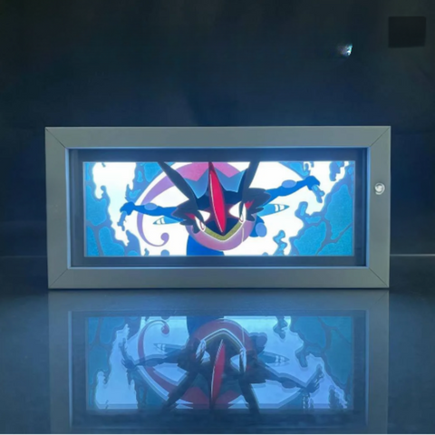 3D Paper Carving Light Lamp - Pokemon - Greninja