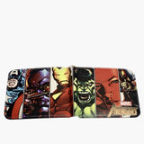 Short Wallet - Marvel - Avengers Closeup