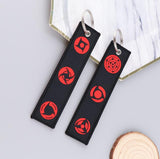 Embroidery Keychain - Naruto - Sharingan Eye Symbols