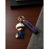 3D PVC Figure Keychain - Jujutsu Kaisen - Gojo Holding Cursed Spirit