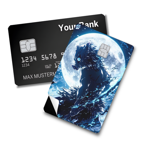 Credit Card Skin Sticker - Demon Slayer - Inosuke Hashibira