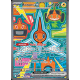 Card Keychain - Pokémon - Rotom ex Full Art, multiple Rotom forms