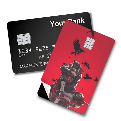 Credit Card Skin Sticker - Naruto - Sasuke Uchiha