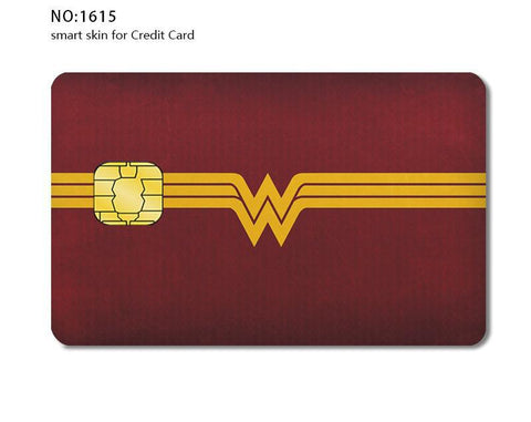 Credit Card Skin Sticker - Wonder Woman