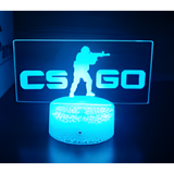 3D LED Night Light - Counter-Strike - CS GO