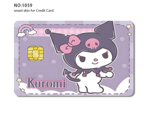 Credit Card Skin Sticker - Sanrio - Kuromi