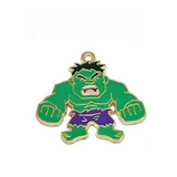 Bracelet Charm - Marvel - green Hulk standing