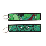Embroidery Keychain - Marvel - The Hulk
