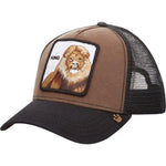 Snapback Cap - Animals - Lion (Brown)