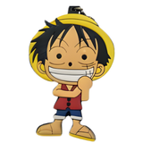 One Piece Luffy Smiling Chibi PVC keychain