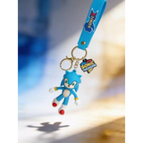 3D PVC Figure Keychain - Sonic the Hedgehog - Movie Sonic Standing