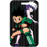 ID Card Badge Holder - Hunter x Hunter - Gon And Killua Dynamic Black Background