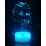 3D LED Night Light - Soul Land - Dai Mubai (2)