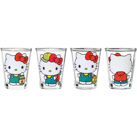 Sanrio Mini Glass Set – 1.5oz (Toynk Exclusive) - Hello Kitty