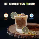 Custom 1.5oz Frosted Shot Glass: Heavy Base Series