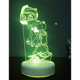 3D LED Night Light - Plants vs. Zombies - Diving Zombie