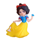 3D PVC Figure Keychain - Disney Princess - Snow White Holding Bluebird