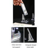 Acrylic Card Display Stands - Pack Of 3