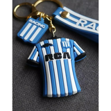 3D PVC Figure Keychain - Football Club - Racing Club Home Jersey