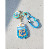3D PVC Figure Keychain - Football Club - AFA Official Crest
