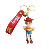 3D PVC Figure Keychain - Toy Story - Jessie Cowgirl Outfit