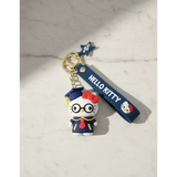 3D PVC Figure Keychain - Hello Kitty - Kitty Graduation Gown Glasses