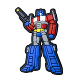 Crocs Charm - Transformers - Optimus Prime Standing Upright With Blaster Raised