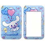 ID Card Badge Holder - Sanrio - Cinnamoroll With Balloons And Hearts