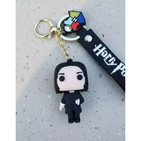 3D PVC Figure Keychain - Harry Potter - Severus Snape Chibi Figure With Strap