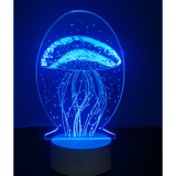 3D LED Night Light - Jellyfish
