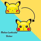 3D Lenticular Sticker - Pokémon - Pikachu Cute