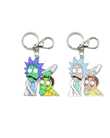 3D Lenticular Keychain - Rick & Morty - Rick & Morty