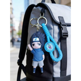 3D PVC Figure Keychain - Naruto - Sasuke Uchiha Chibi Figure